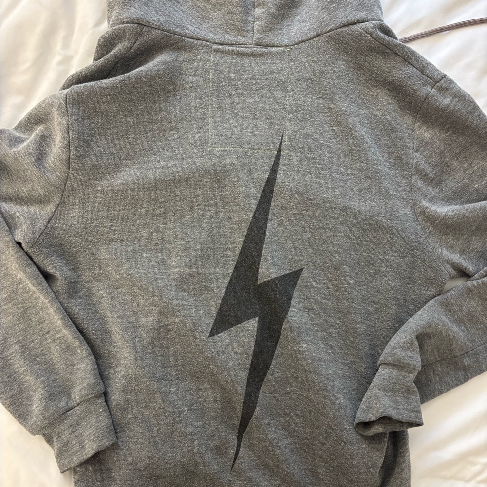 Aviator Nation lightning bolt zip up hoodie!